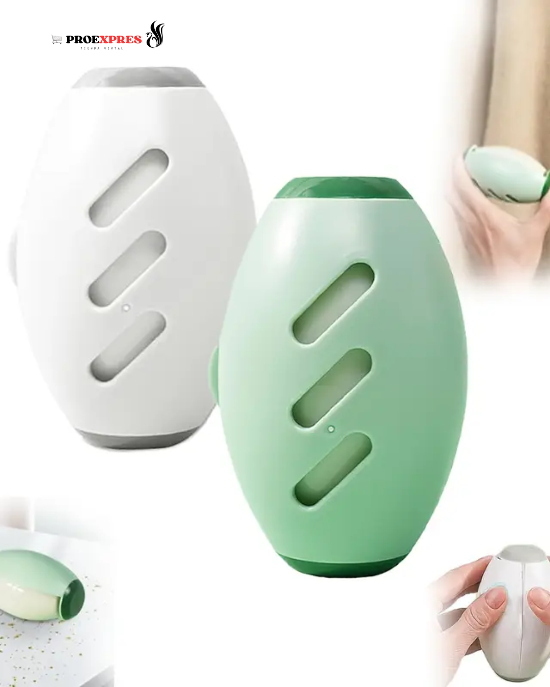 Ropa impecable al instante, sin Pelusas